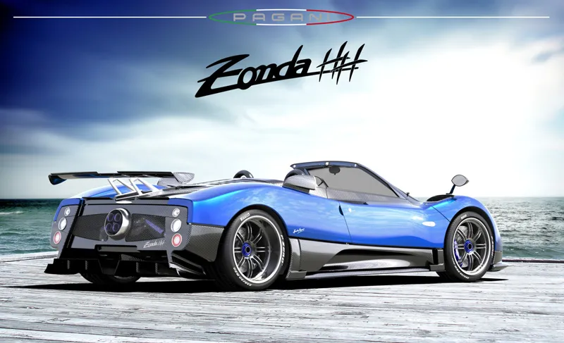 pagani zonda hh